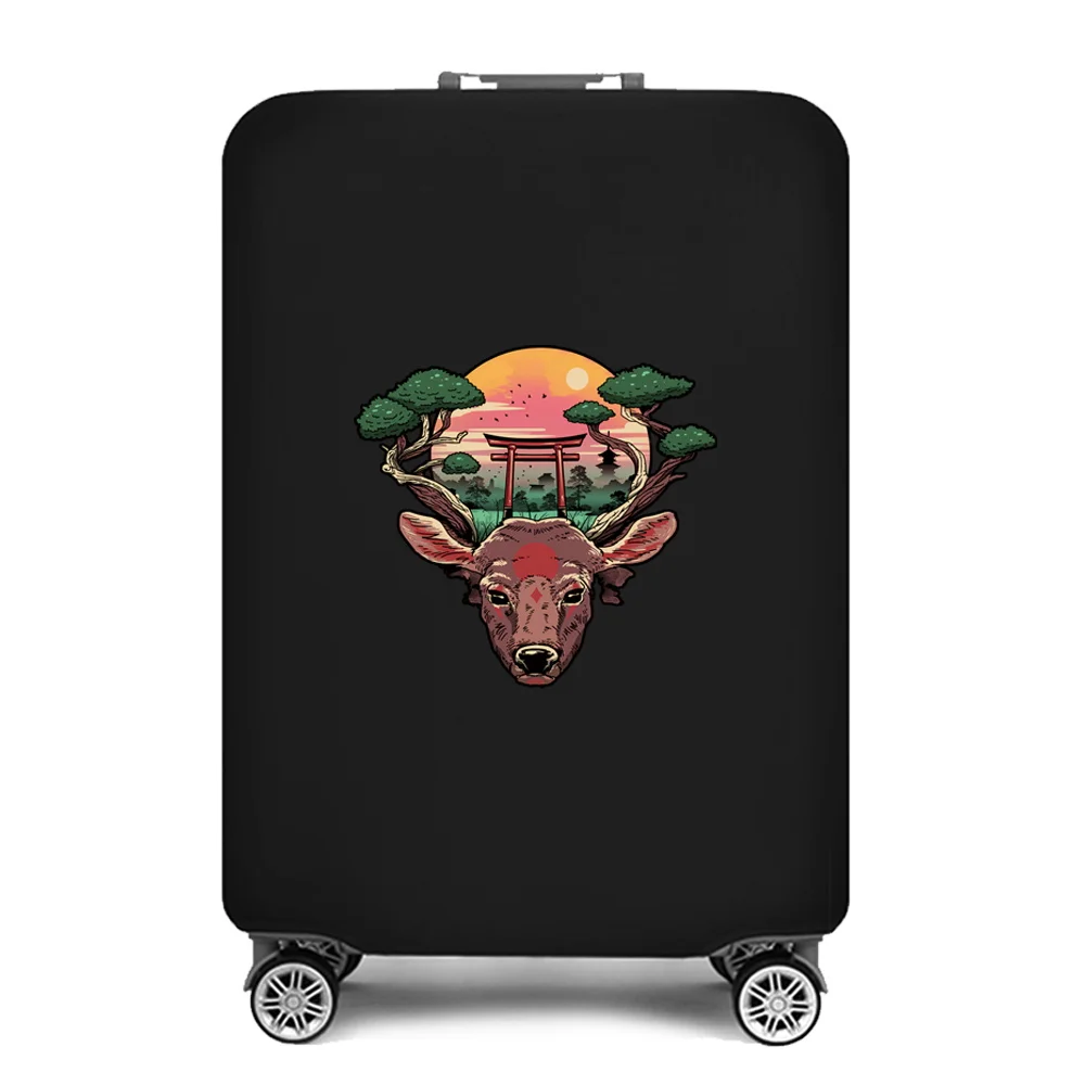 2023 Luggage Cover Luggage Protective Covers for 18-32 Inch Trolley Case Suitcase Case Dust Cover Japan Print Travel Accessories