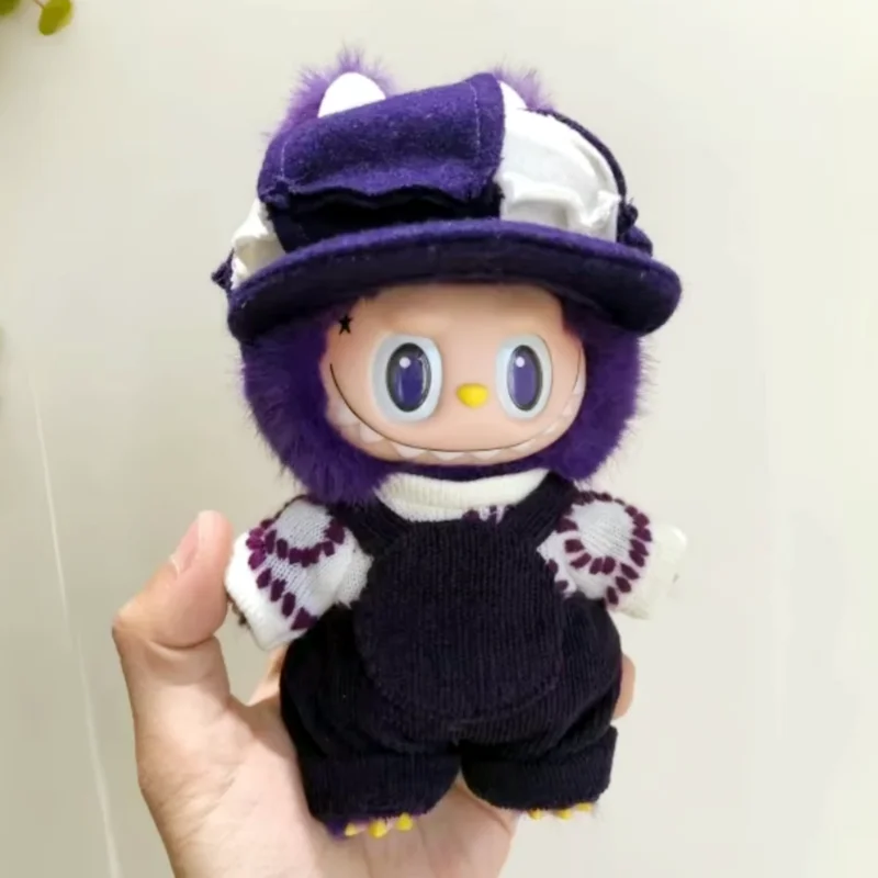 High Quality 1:1 Replica The Monster Labubu Series 2.0 Fancy Purple Milan Fashion Vinyl Toy Ornament Replica Toys Birthday Gifts