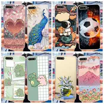 Silikonové pouzdro pro Huawei Y6 2018 (ATU-L11 ATU-LX3) - stylové, malované, zadní kryty, měkké, pro Huawei Y6 Y6 Prime 2018 - nárazník 12 nejlepší prodej pouzdro Huawei Y6 - №10