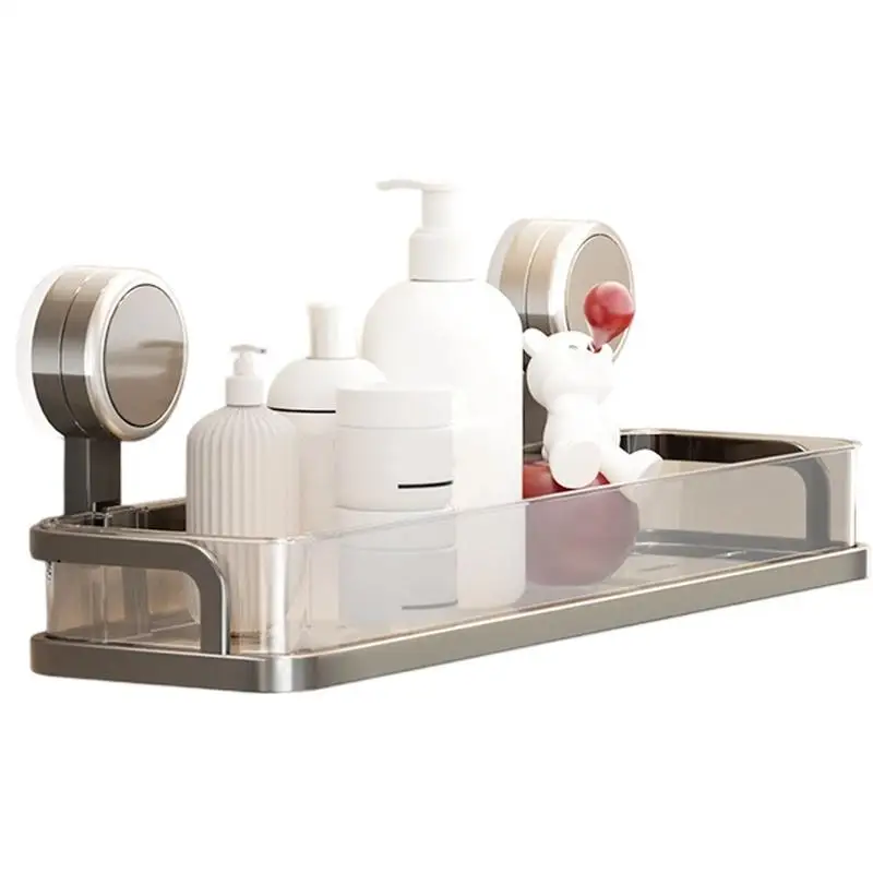 

Shower Caddy Shower Caddy Organizer Large Capacity Holder Basket Tray Suction Cup With Hooks For Gym Dorm Bathtub Apartment RV