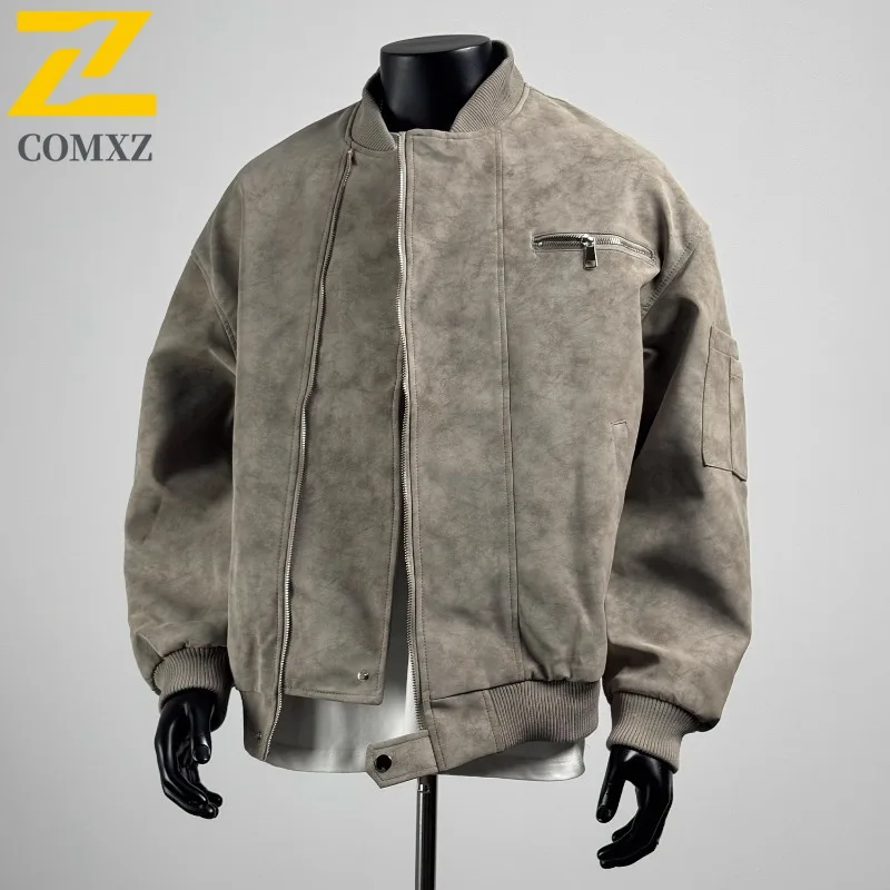 

Мужские свободные ретро японские куртки с принтом тай-дай, повседневные уличные дорожные винтажные ветровки для кемпинга, куртка для прогулок, минималистичный плащ