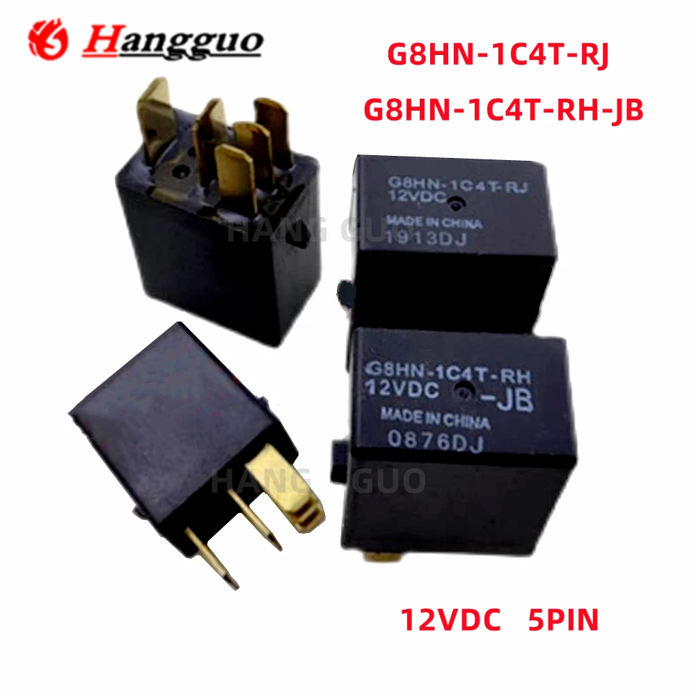 Original relay G8HN-1C4T-RJ-12VDC KJ-J1C4T-RJ G8HN-1C4T-RH-JB-12VDC G8HN-1C4T-RJ 12VDC G8HN-1C4T-RH-JB 12VDC 5pin