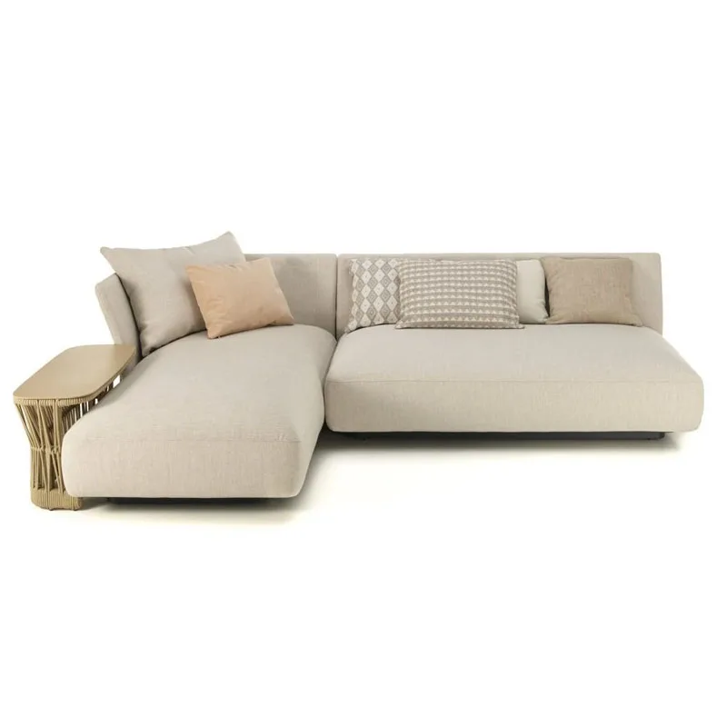 

Nordic outdoor rattan sofa, garden, balcony, terrace, waterproof and sunscreen rattan chair