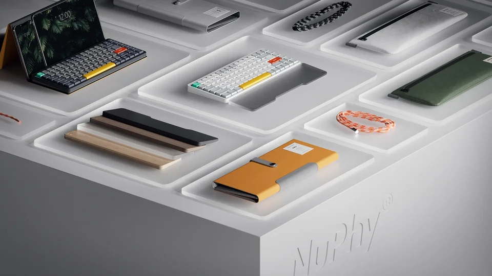 NuPhy Air75 + NuFolio V3 青軸 NuFolio V3 for Air75 V2 – NuPhy