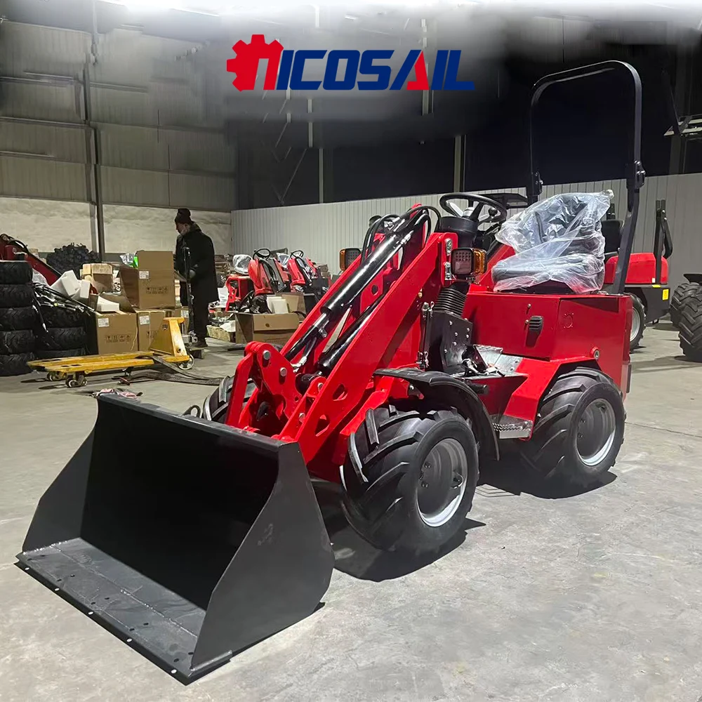 

Small Wheel Loader Front Telescopic Loader KZL916 Telescopic Arm Wheel Loader Equipped with EPA Engine