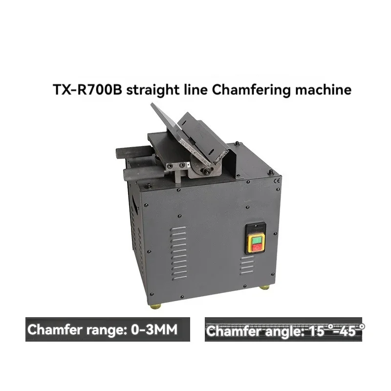 380V Desktop Chamfering Machine Compound High-speed Multi-function Linear Curve Bevel Deburring and Arc Chamfering Machine