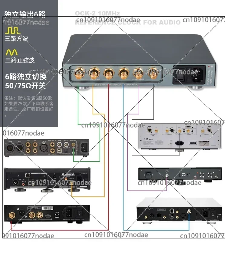 OCK-1/OCK-2 10Mhz SC Cut OCXO High-precision Ultra-low Phase Noise Constant Temperature Clock Oscillator