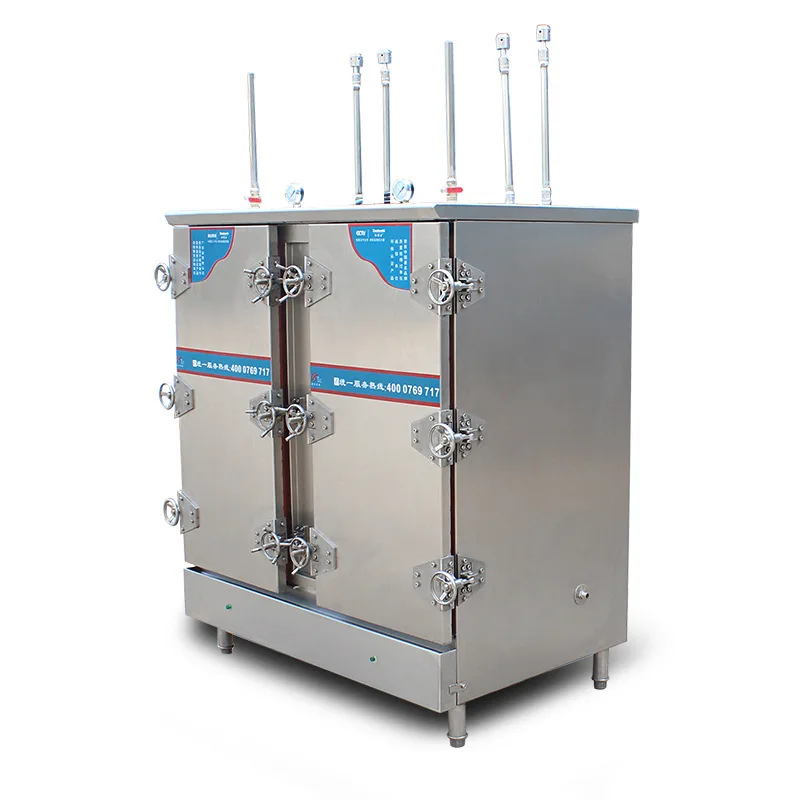 Commercial plateau rice steamer 24 pots high pressure steamer, intelligent seafood steamer, canteen hotel electric rice steamer