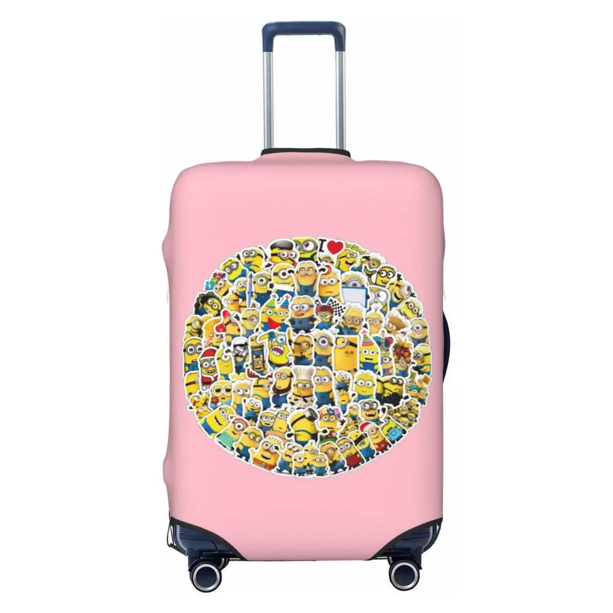 

Custom Anime M-Minions Cartoon Luggage Cover Funny Suitcase Protector Covers Suit For 18-32 inch