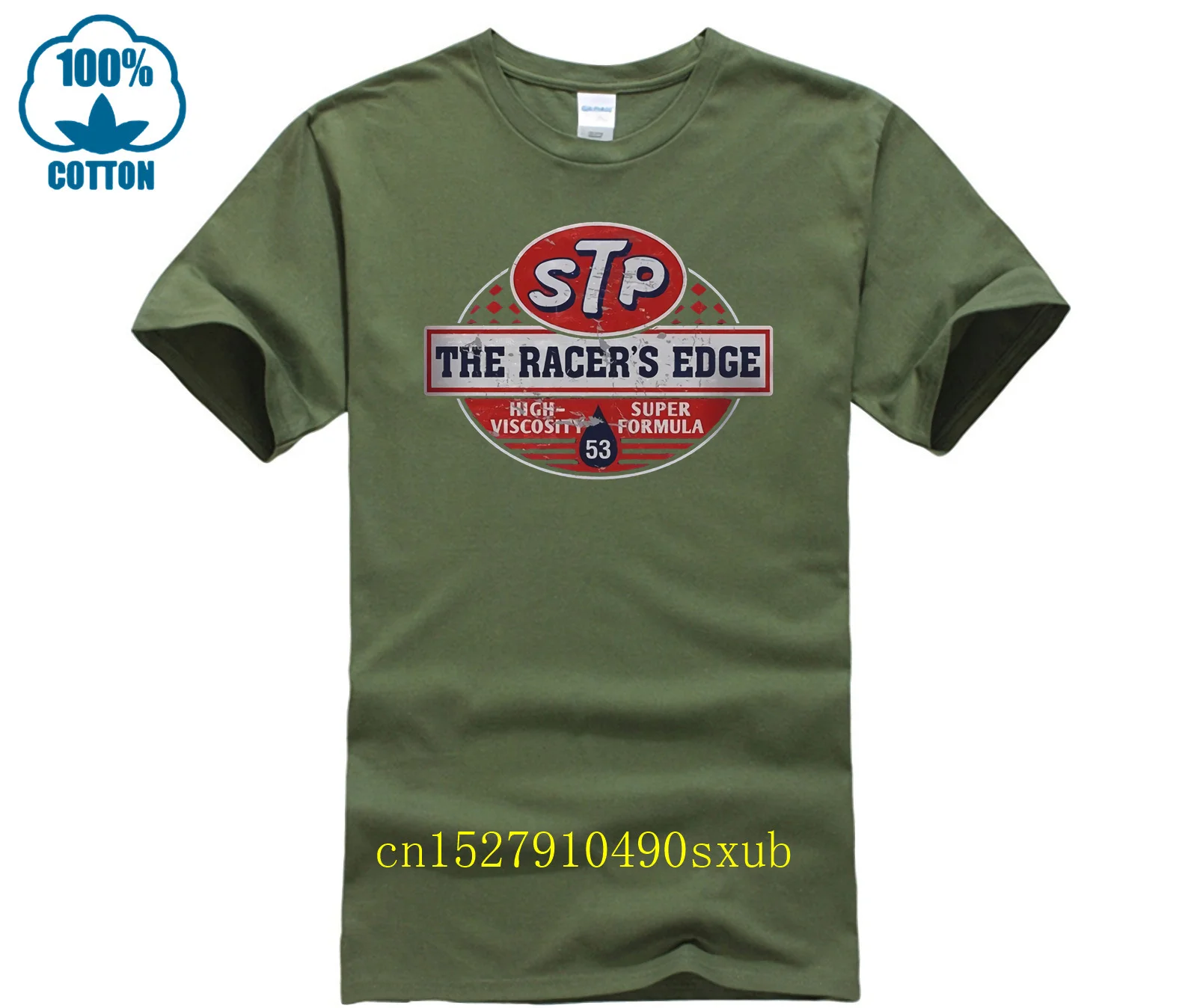 NEW STP VINTAGE SIGN T SHIRT Distressed Classic Retro oil cafe racer M01 New T Blouses Funny T shirts and blouses Tee New