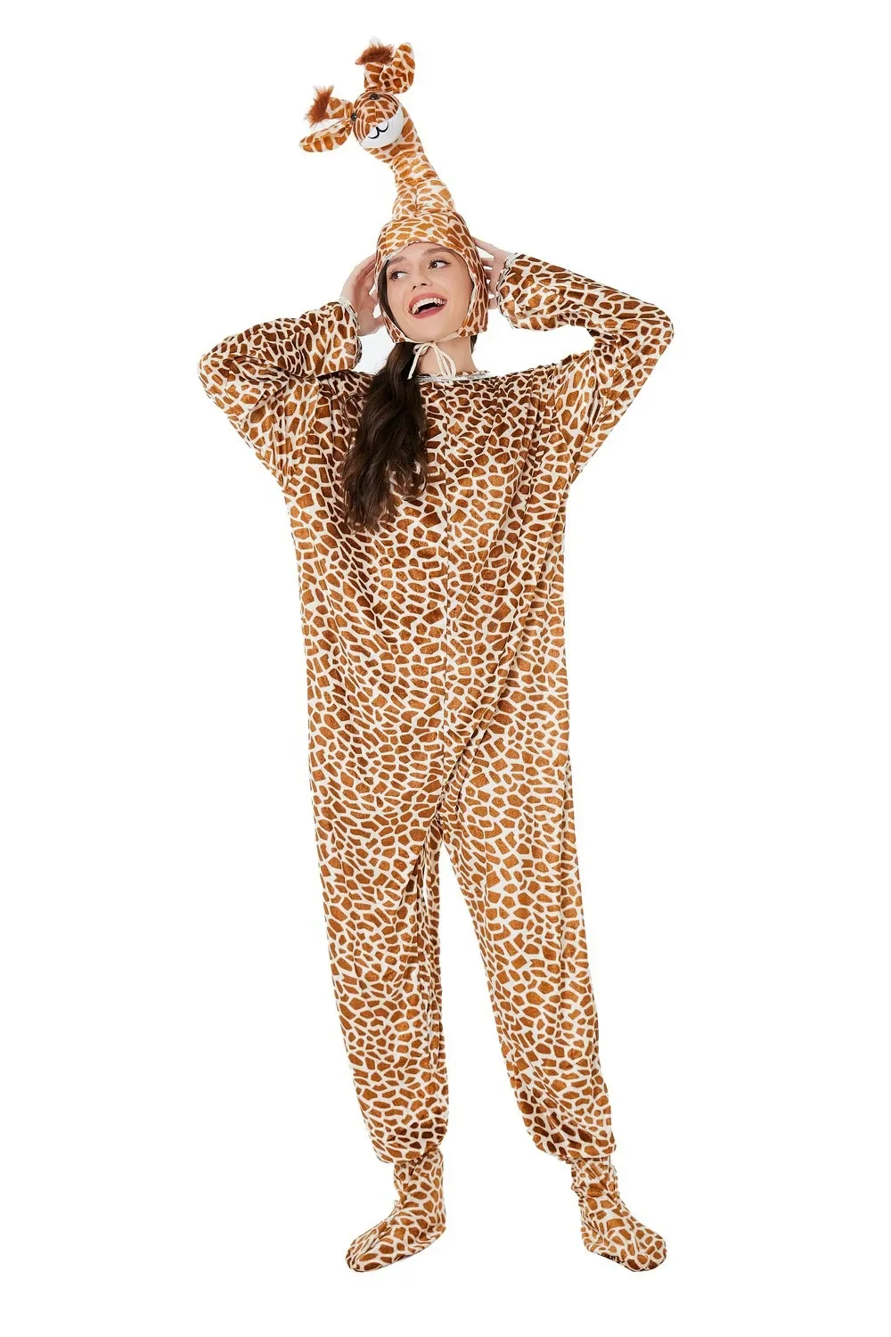 Adult Cosplay Costumes For Tiger Cow Giraffe Bear - Suitable For Animal Shows And Children's Program Performances