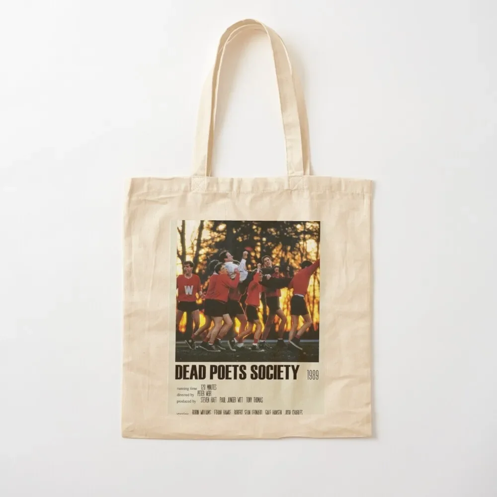 

Dead Poets Society Poster Tote Bag eco pack reusable grocery bags Canvas bag Bag