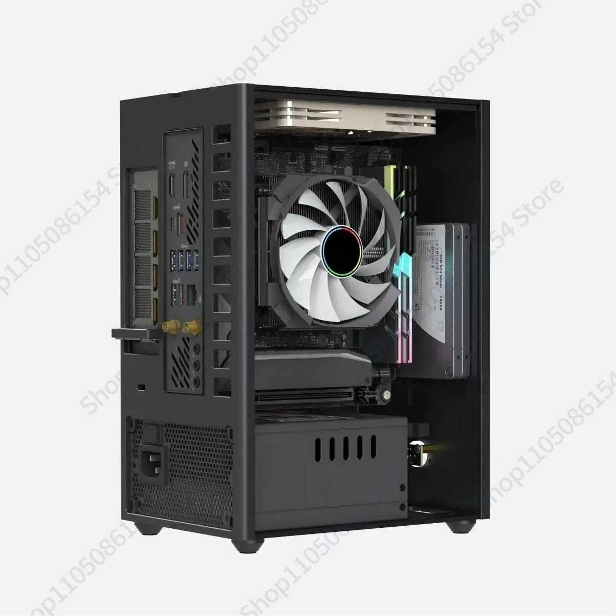 [Version 5.0] K3S Chassis SFX Mini ITX Air Cooled A4 GHOST S1 T40