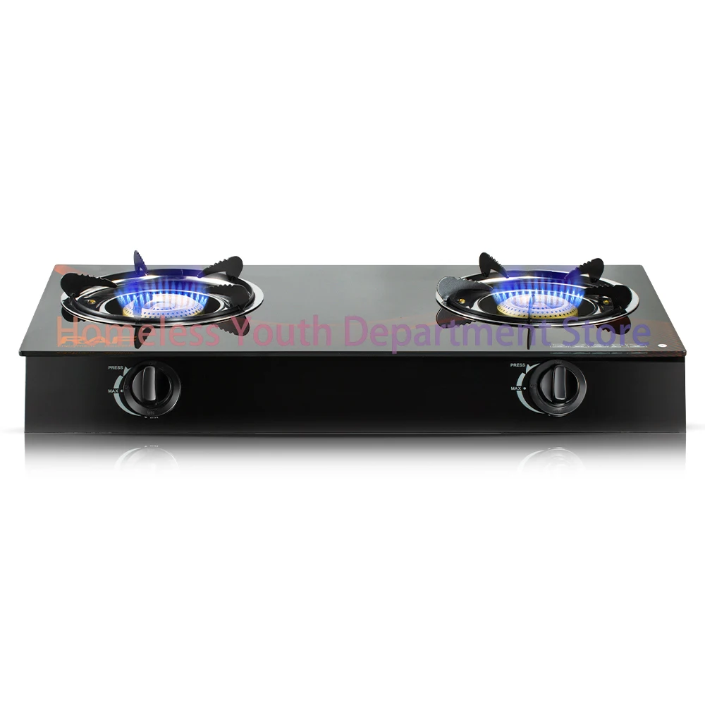 

High Quality Electronic Ignition Desktop Cooktop Cooker Without Cylinder Kitchen Electric Double Burners Gas Stove