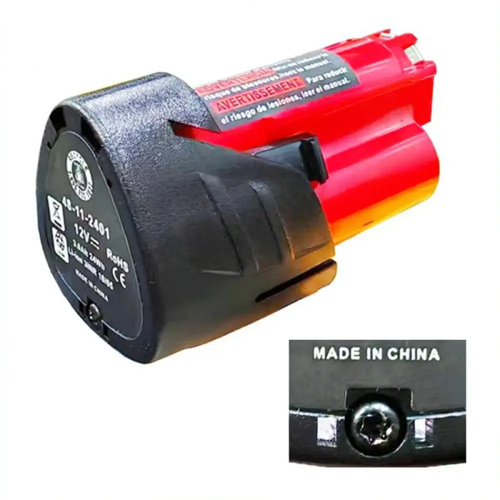 For Milwaukee 12V M12 Battery Case Kit 48 11 2411 Power Tool Repair Replacement PCB Circuit Protection Part