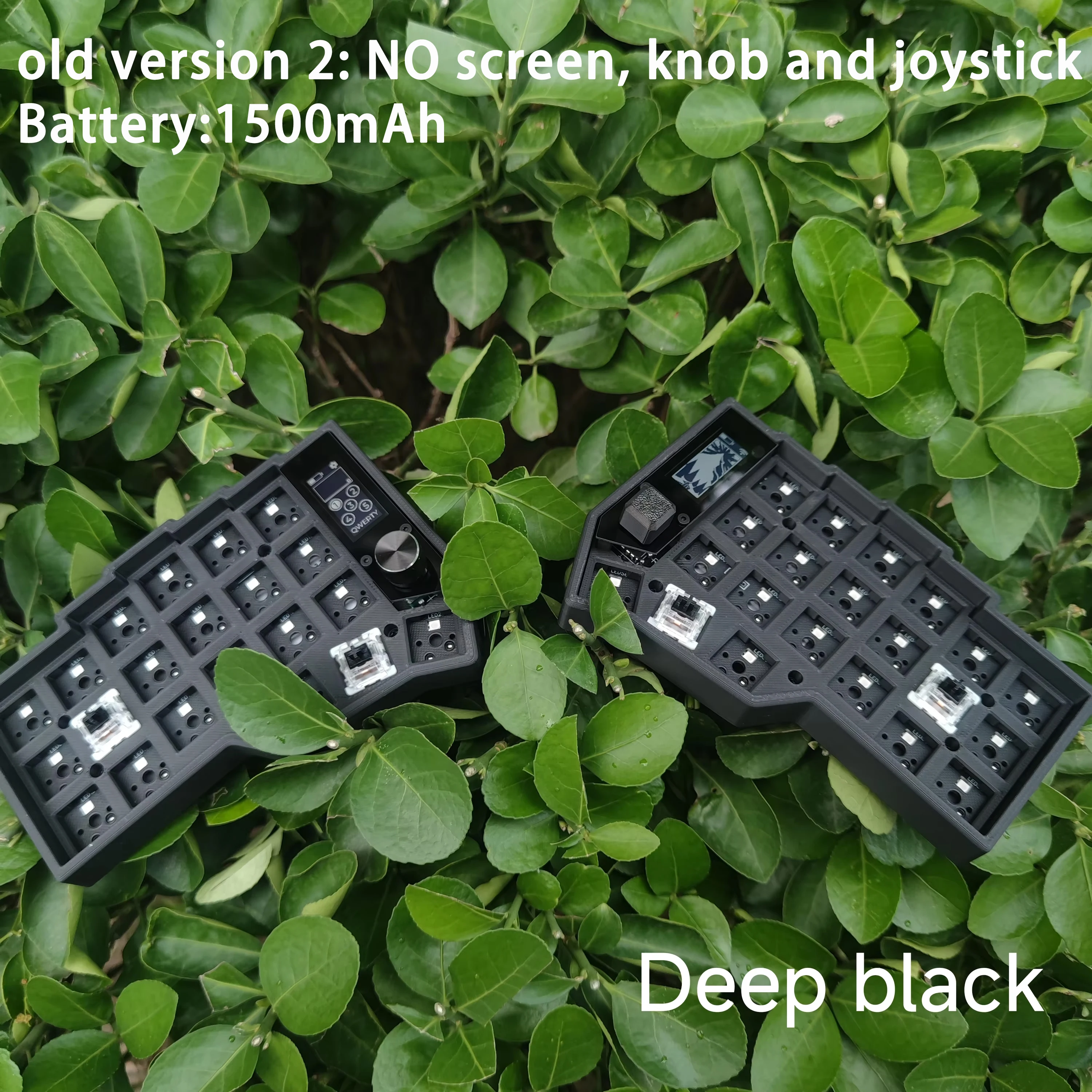 Corne kit de teclado dividido sem fio rgb hotswap personalizar kit de teclado mecânico dividido com botão de tela joystick suporte zmk presente