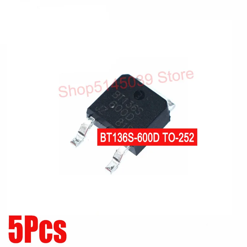 (5piece) BT136S-600D BT136S-600E / 2SA2126 A2126 /FDD6N50 6N50/ FQD5P20 5P20/ D1760 2SD1760Q 2SD1760 /IRF9120NPBF FR9120N TO-252