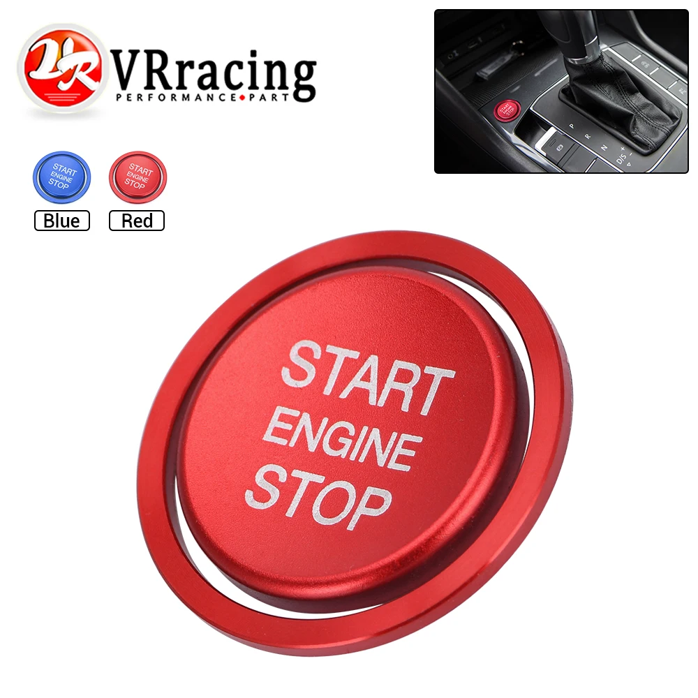 Car Engine Start Stop Button Ring Ignition Cover Trim For VW Jetta MK7 VII GTI R Jetta CC Arteon Passat B8 Touareg T-roc