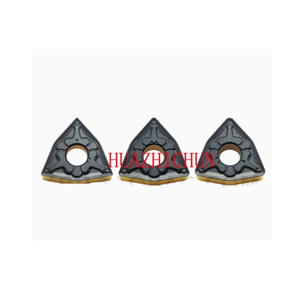 

HUAZHICHUN WNMG080404 WNMG080408-MT HR8225 HS8125 TM PC Carbide Inserts Milling Cutter Tool