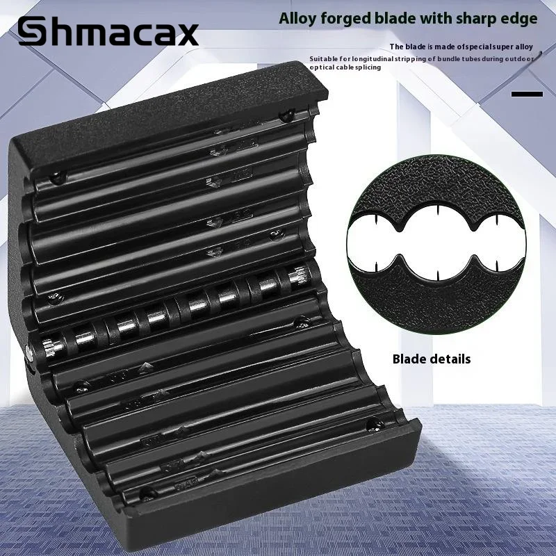 4.5/6/7/8/11mm Longitudinal Beam Tube Stripper Fiber Optical Cable Jacket Sheath Slitter Fiber Optical Loose Tube FTTH Tools