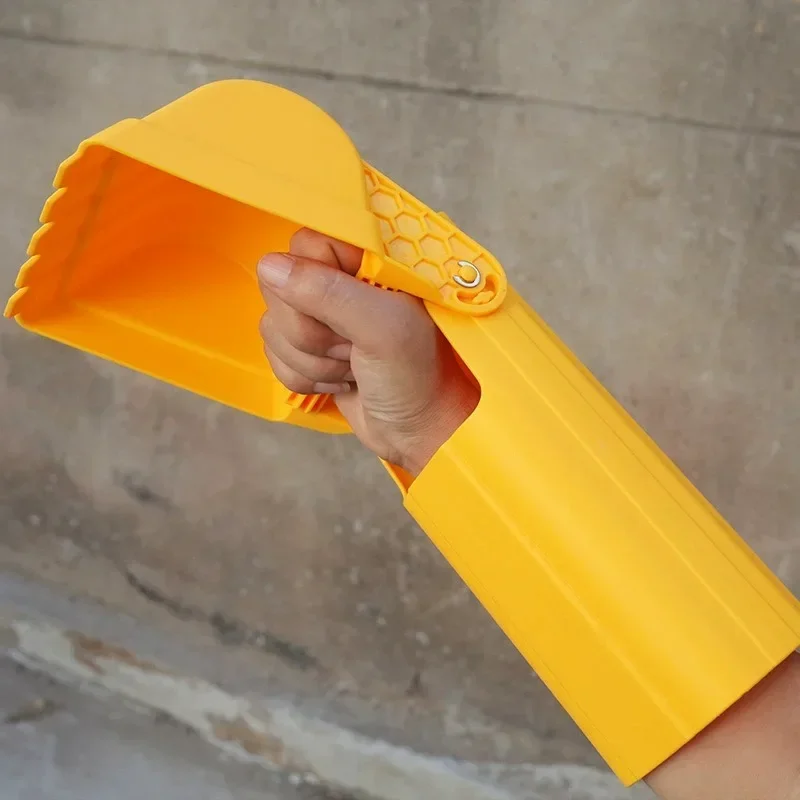 Braccio da scavo Giocattolo da spiaggia per bambini di grandi dimensioni Gli adulti possono utilizzare strumenti per spalare la neve per scavare il terreno, scavare sabbia e scavare felici