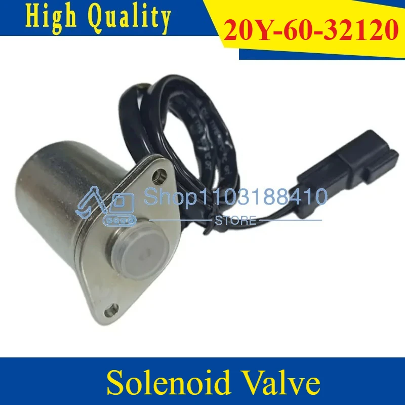 20Y-60-32120 Digger Solenoid Valve Assembly ASSY 20Y6032120 for Excavator PC120-7 PC200-7 PC220-7 PC200-8 PC300-7