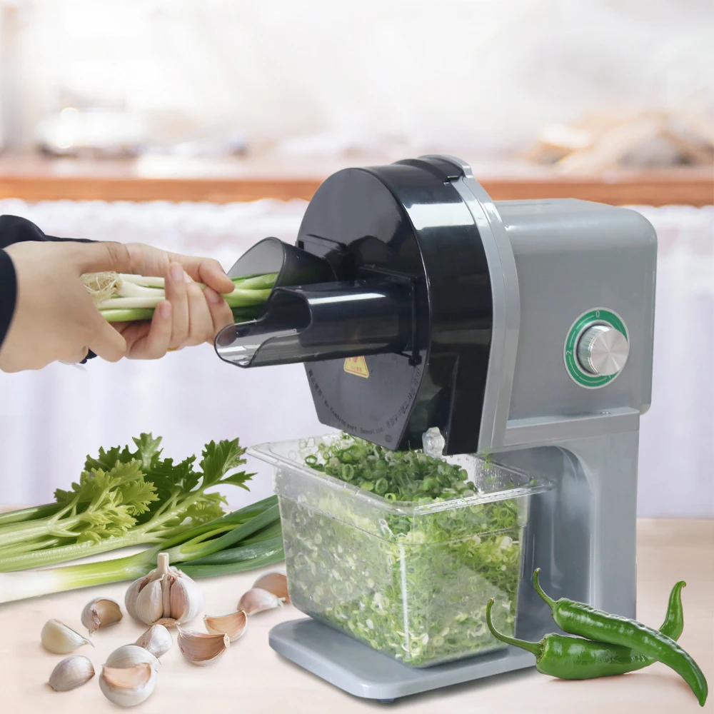 Electric Multifunctional Vegetable Cutter Machine Kitchen Parsley Onion Cutting Equipment Factory Supply  for Home Restaurant