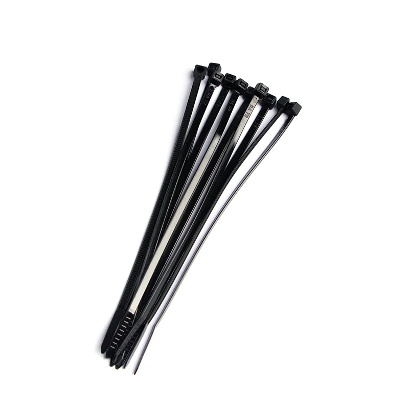 50pcs RC Top Fashion Model Airplane Cable Ties 4x200 for Receiver Battery ESC Bar - Durable Electronics Binding Accessories