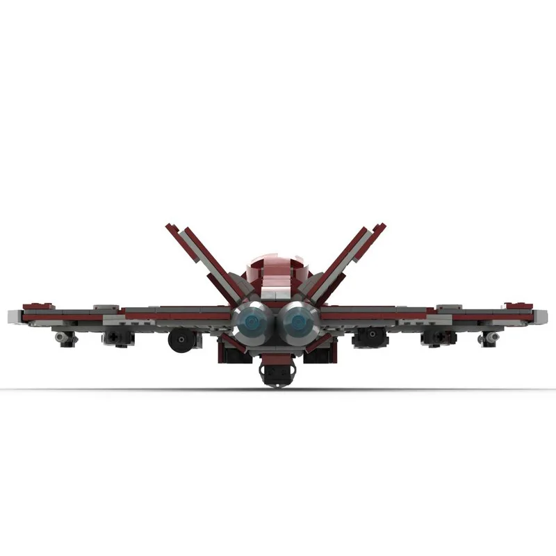 499 PCS Star Battle F-18 Super Hornet - 75362 Alternative MOC Customize Modular Building Block Model DIY Boy  Holiday Toy Gifts