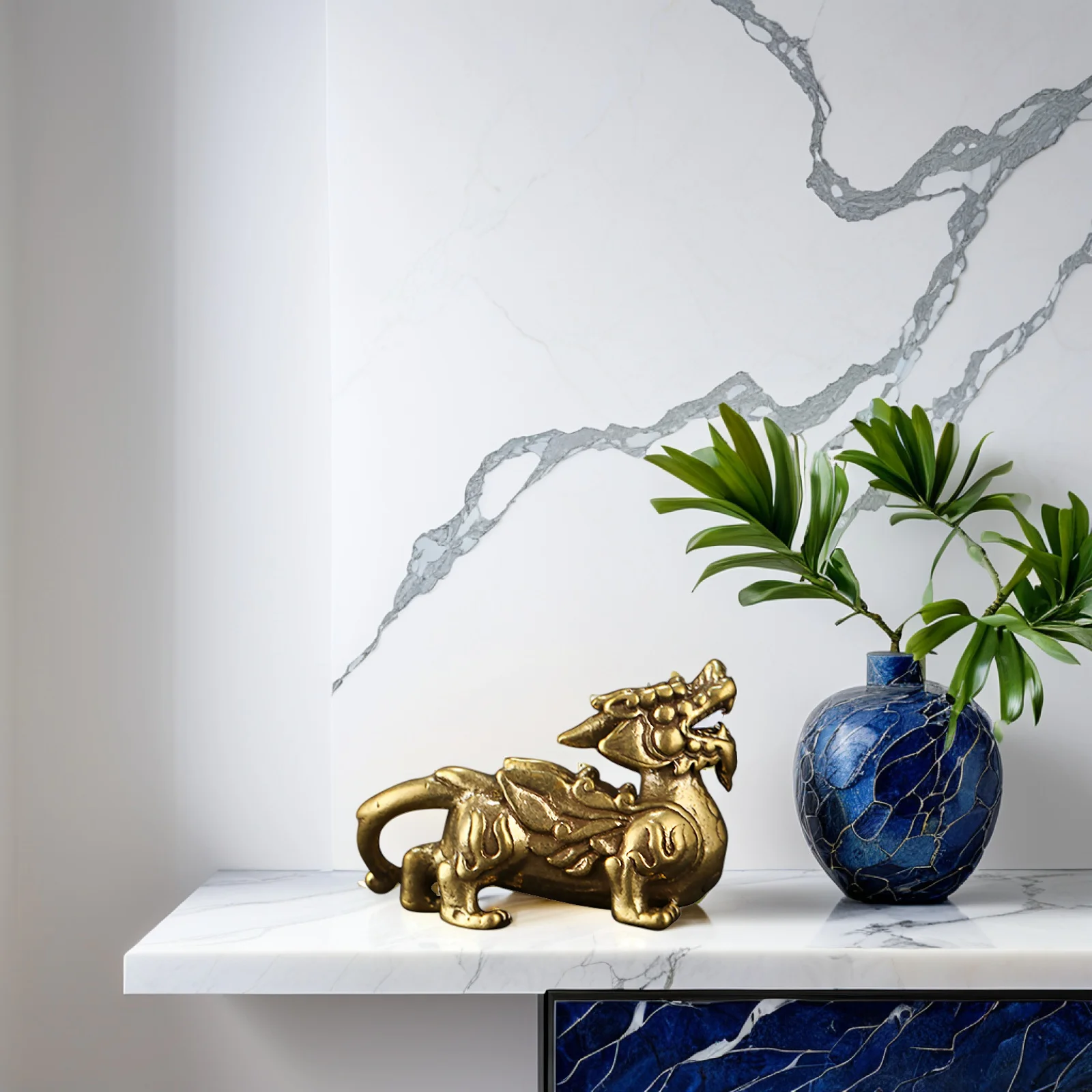 

3PCS Pi Auto Decorations Keychain Car nament Brass Crafts Home Adornment Desk Decor Lucky Charm Wealth Fortune Gift