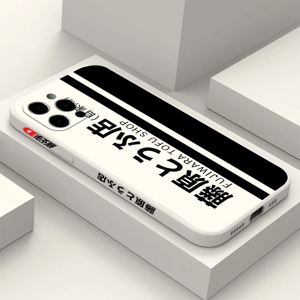 Чехол для телефона Anime I-Initial D для Samsung Galaxy A73 A72 A71 A55 A54 A53 A52 A35 A34 A33 A22 A16 A14 A13 A12 A06 4G 5G Soft Cover