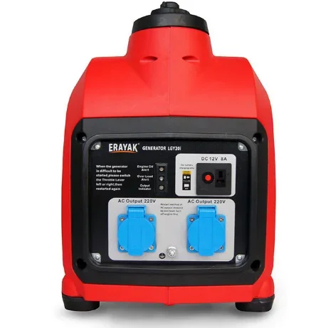 YUNYI-KB2500i Gerador Elétrico Portátil, Gerador de Gasolina Monofásico, 24 Volts, 2kW, Preço