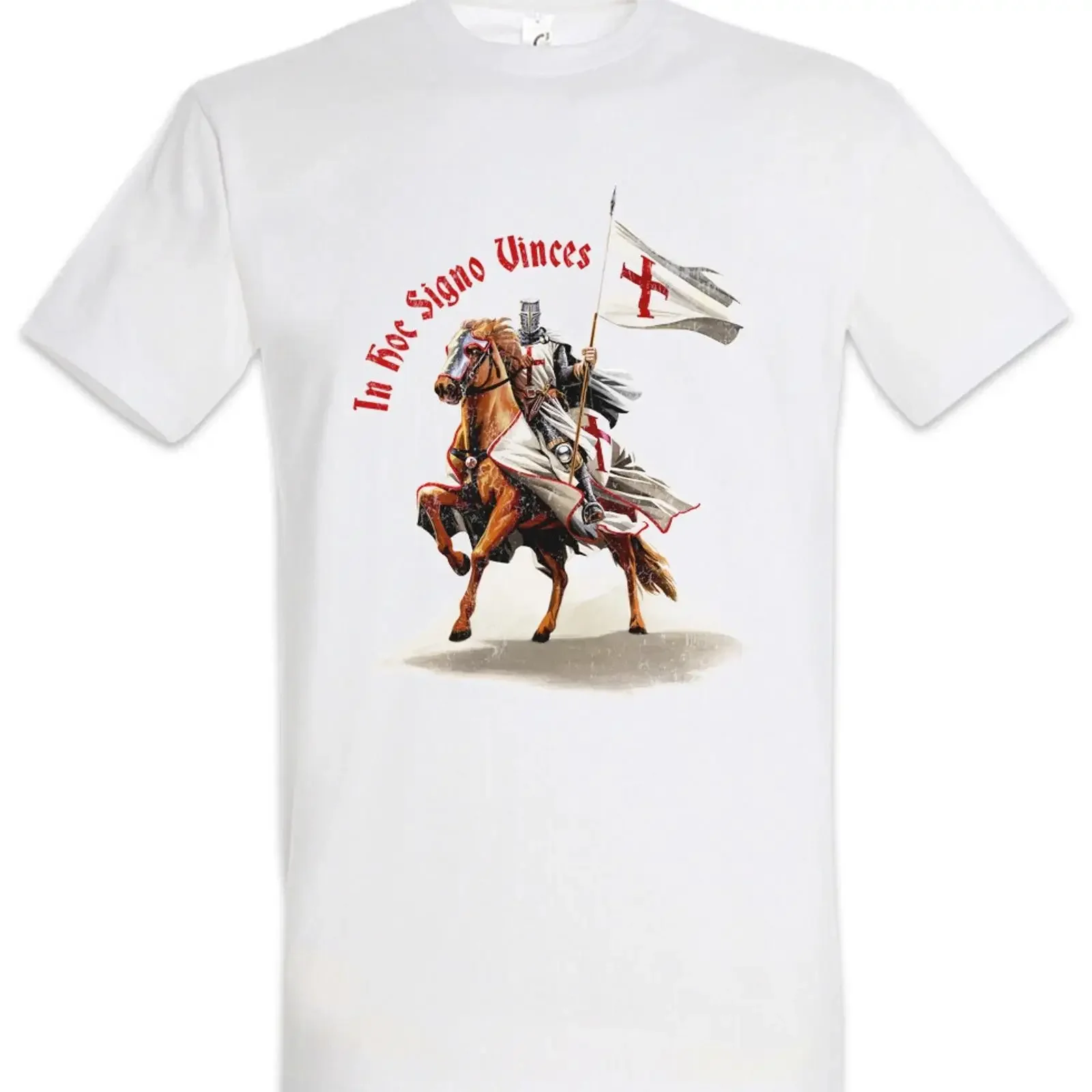 Templar IV Herren T Shirt Cross Templerkreuz Knight Ritter Ordo Orden Crusader vintage Washed Unisex homme streetwear Stretched