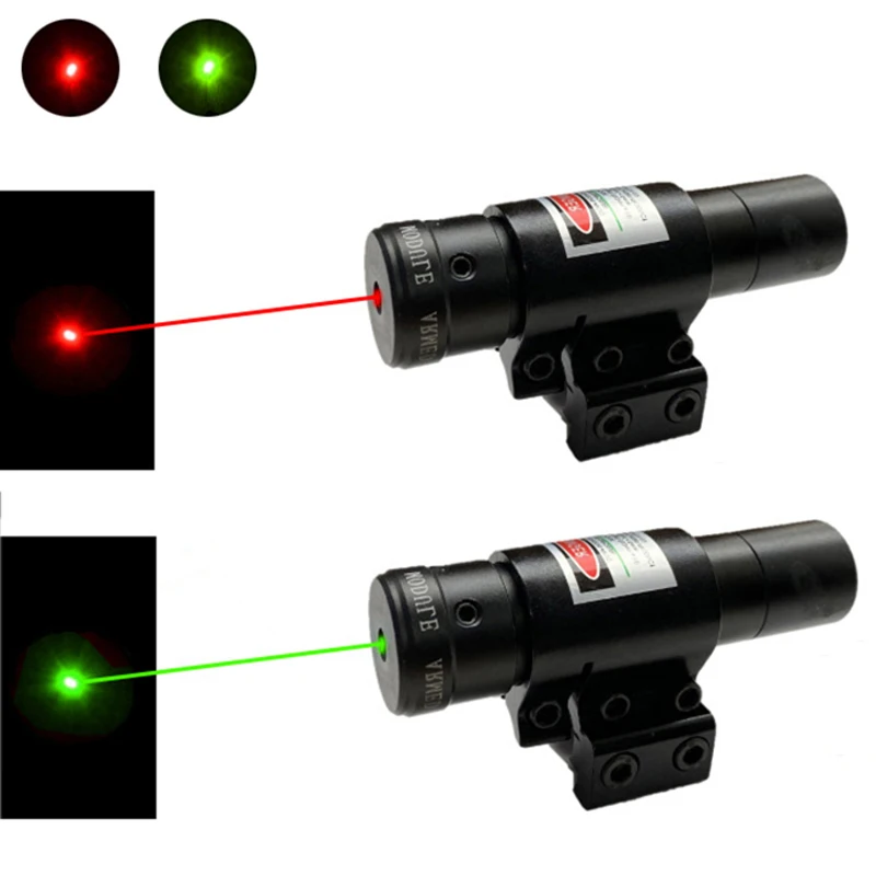 

Лазерный прицел Red Dot для тактической охоты, мощный лазерный наведатель для активного отдыха, металлический калибратор для крепления на планку Пикатинни 11 мм/20 мм