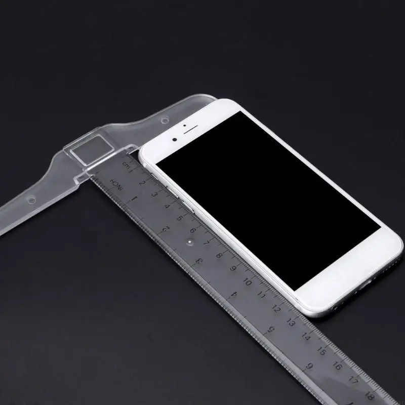 

4XFD T Square Ruler 30cm Plastic T Ruler Clear Transparent Measurements Straight Ruler Measure Tool Replacement Durable