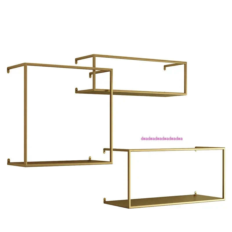 

Metal Earring Display Stand Wall Bedroom Corner Art Mural Shelves Nordic Book Accessories Magazine Estante Home Decorations