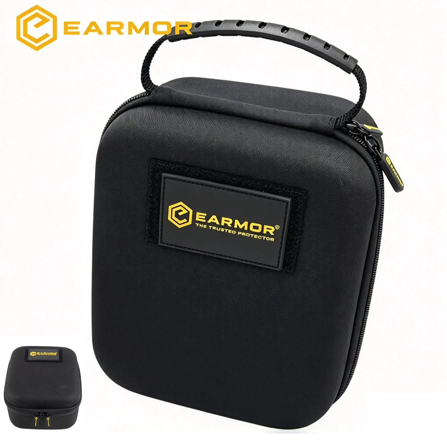 EARMOR Hard Storage Case for M31 M32 M31H M32H Shooting Earmuff, Waterproof Dustproof EVA Carrying Bag for  Hearing Protection