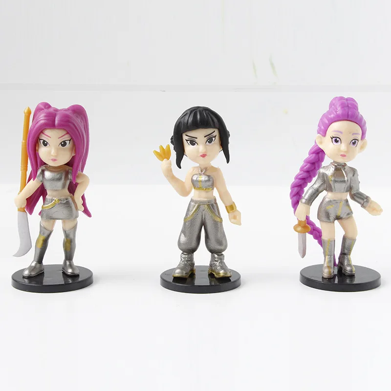 Gruppo di cacciatori di streghe transfrontalieri Bestseller K-Pop Chibi-Style Lumi Lumi Figurine Cieca Scatola Giocattolo da collezione Figurine Trendy Col