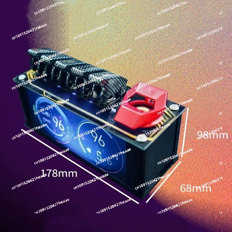 Suitable for Table decoration, retro fashion block USB plug-in docking station,switch atmosphere light, birthday gift