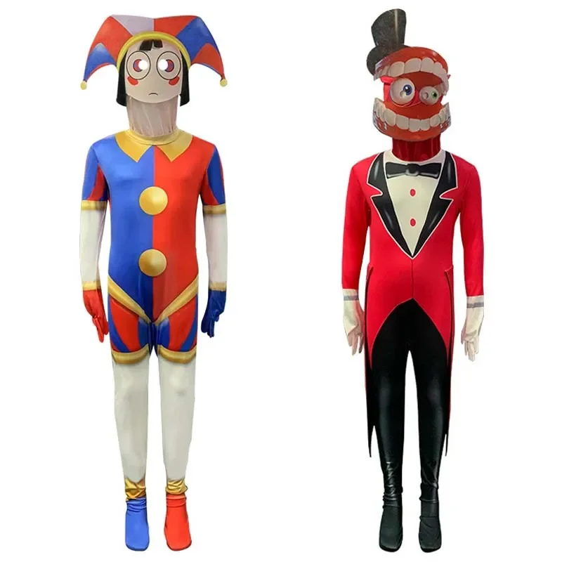 

The Amazing Digital Circus Costume Cosplay Pomni Ragatha Jax Caine Zooble Gangle Kinger Costume Uniform Halloween Costume Suit