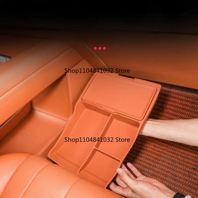 

Противоскользящий коврик для центральной консоли под отсеком для хранения для Wey Blue Mountain Lanshan GWM Wey 2025 2026 Аксессуары