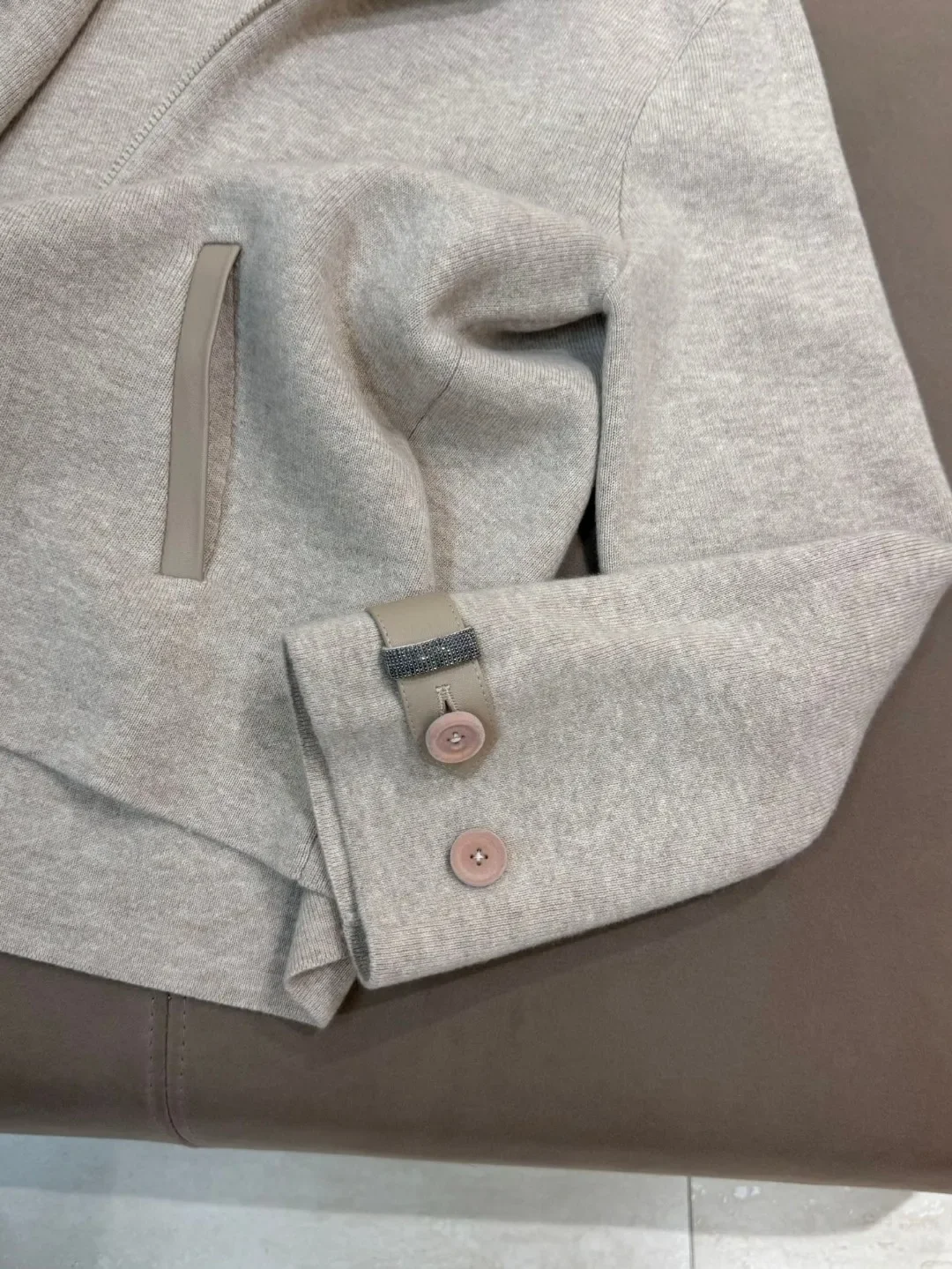 Cardigan à Capuche pour Femme, Pull 2024 Laine, Doux, Décontracté, avec Fermeture Éclair, Nouvelle Collection Automne Hiver 100%