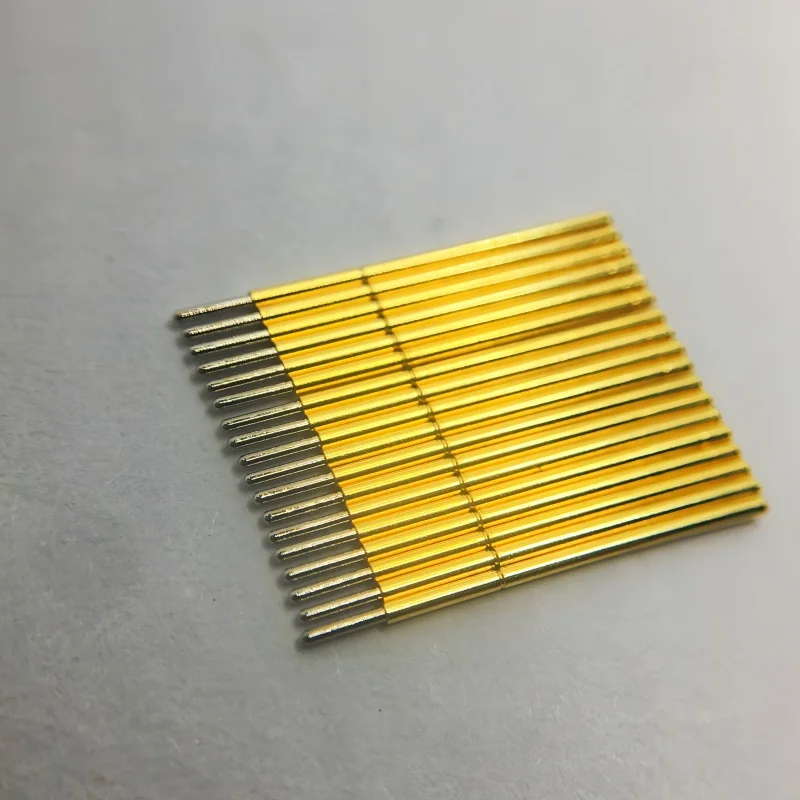 20/100 قطعة P048-J1 الربيع اختبار التحقيق اختبار دبوس بوجو دبوس P048-J الكهربائية PCB اختبار أداة 0.35 مللي متر/0.48 مللي متر/12 مللي متر إبرة طرف مستدير رئيس