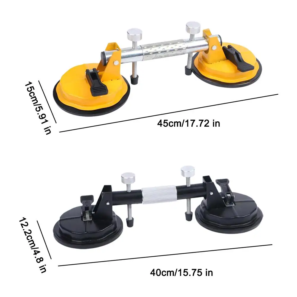 알루미늄 흡착판 타일 흡착판 대리석 유리 강력 진공 텐션 레벨링 조인트 흡착 리프팅 고정 장치