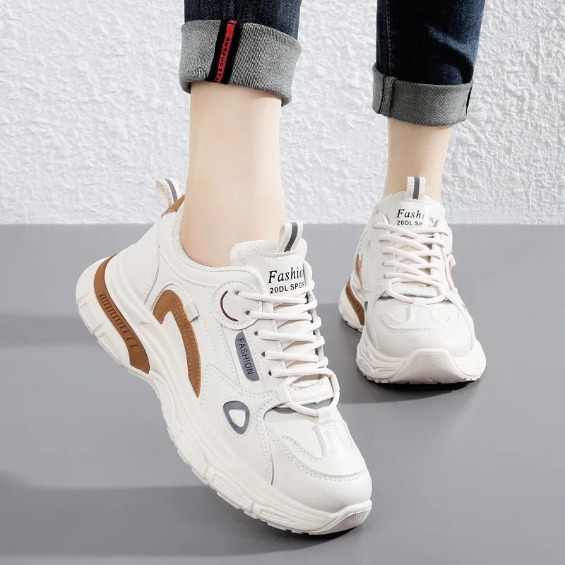 Women's sports shoes long standing not tired feet spring and summer work work shoes breathable non-slip shoes