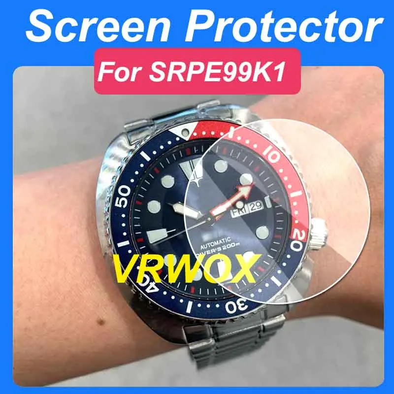 2 шт. прозрачные защитные пленки из закаленного стекла HD 9H для часов SRPE99K1 - ультратонкие прозрачные защитные пленки для часов