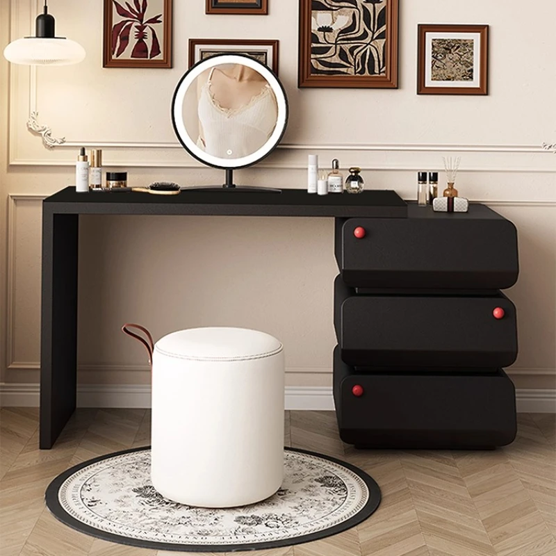 makeup toilet Comfortable bedroom luxury furniture home Dressing table with mirror nightstands Mini dressing table furniture