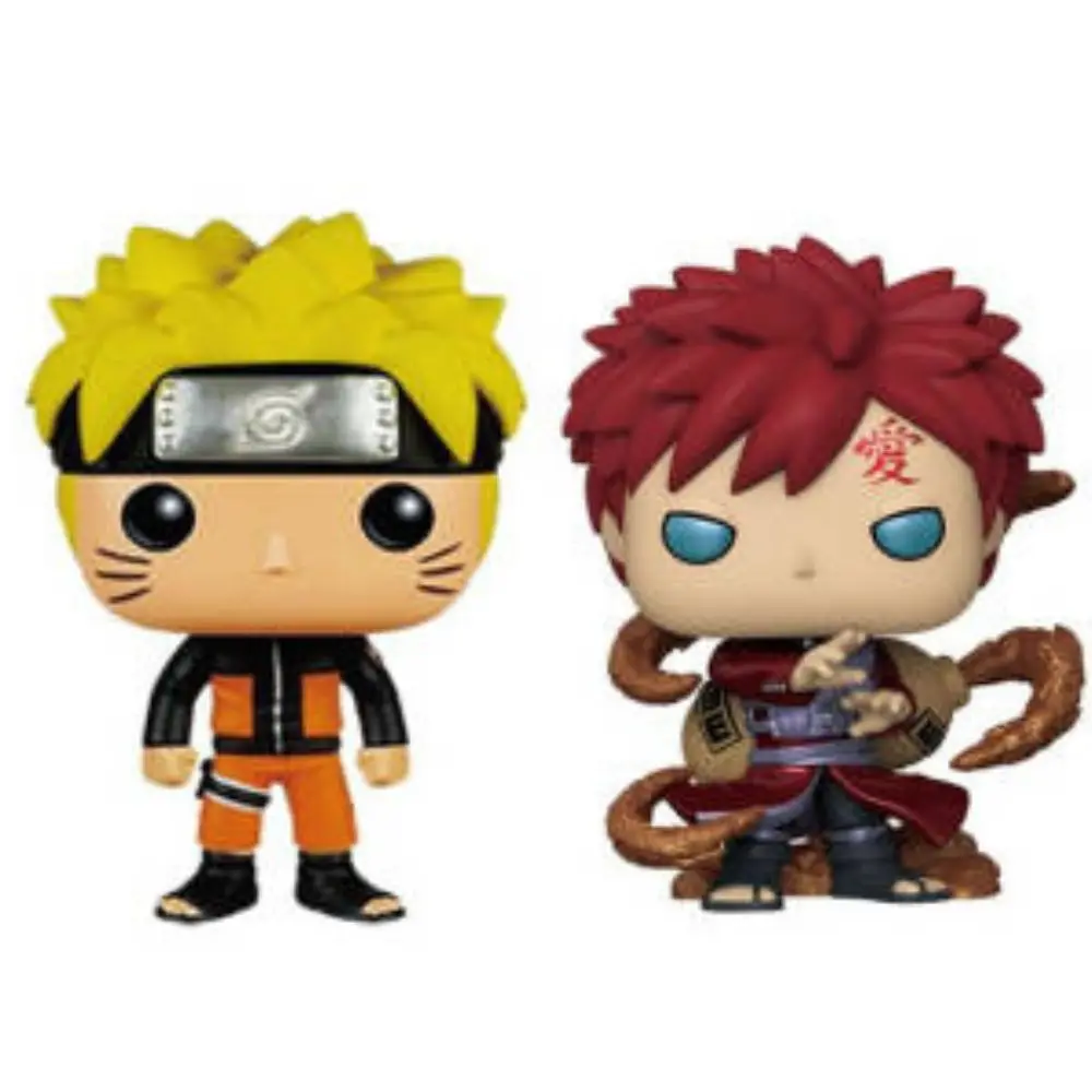 Hot 4Pcs Funko Pop NARUTO Anime Figure Toy Pvc Model Doll Collectible Action Figuras Bluey Kids christmasBirthday Gift Toy