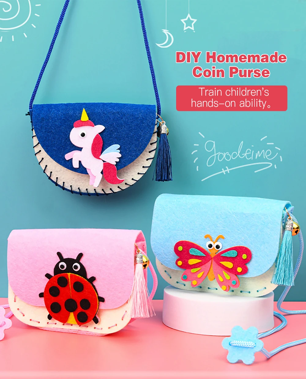 Bolsa De Fieltro 2 Piezas, Bolsas De Fieltro Plegables, Cesta De Compra Cesta De Ropa~p152331979