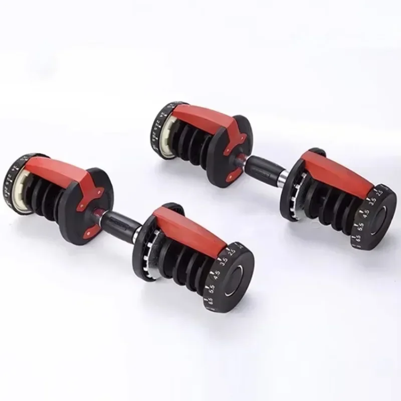 Custom Logo Gym Home Weightlifting Ergonomic 3 Seconds Set Weight 16 24 40 Kg Adjustable Dumbbell For Sale